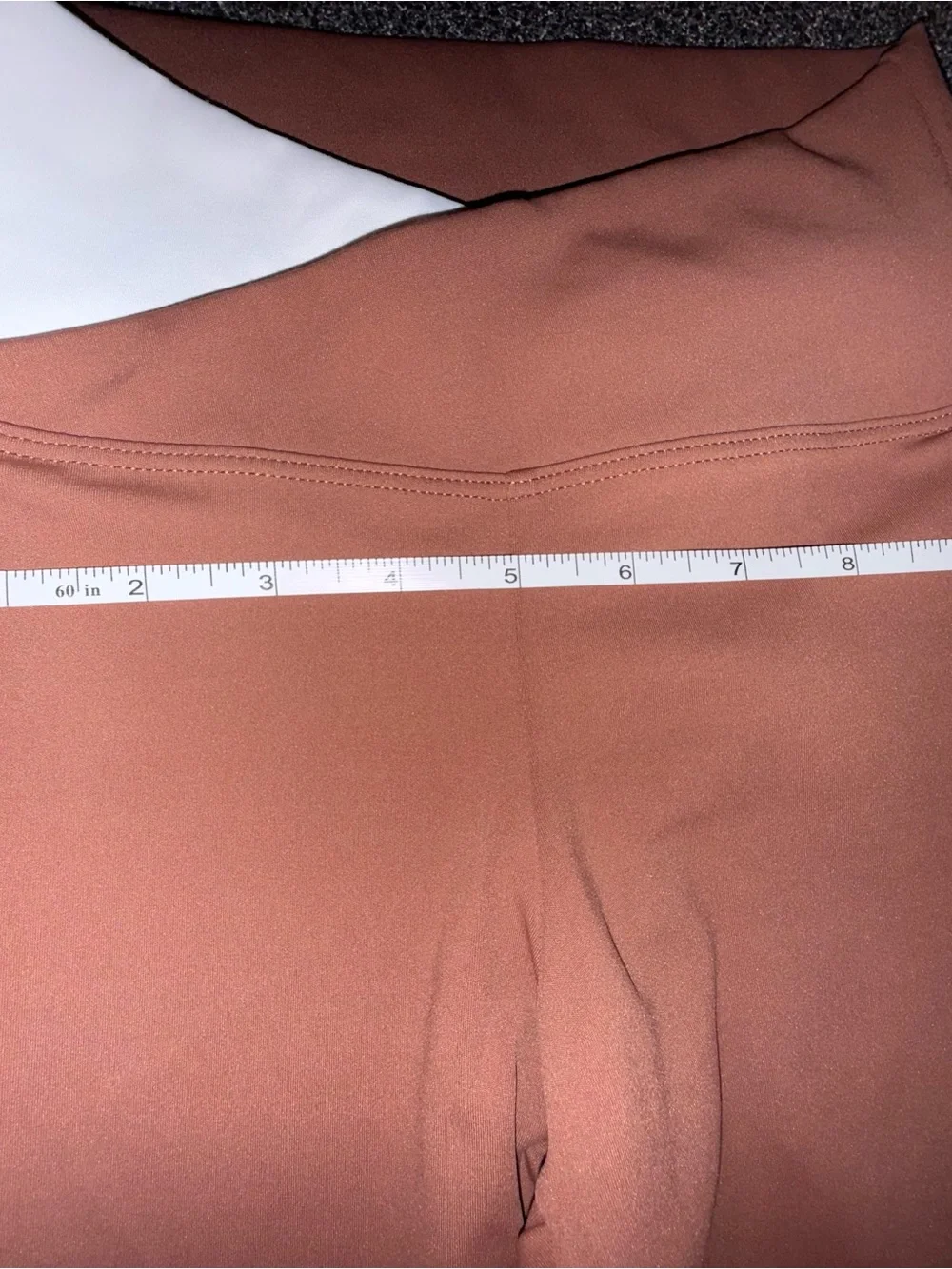 Five Dance-wear‎ 2 Piece Brown and White Bra Top and Pants Size Youth X-Large